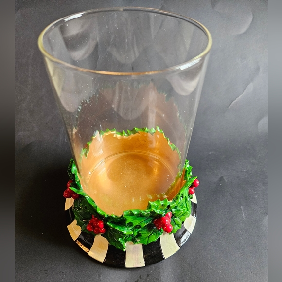 MacKenzie-Childs Other - Mackenzie Childs Holly Pillar Candle Holder